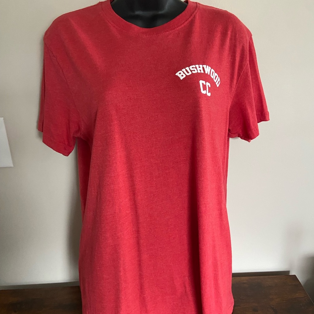 Caddyshack Bushwood CC Red Short Sleeve Tee